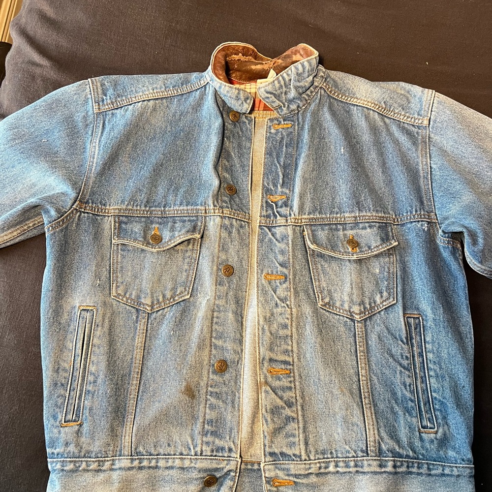 80s denim jacket